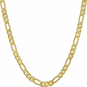 img 4 attached to 🔗 Boys' Plated Figaro Necklace by Lifetime Jewelry - Enhanced SEO