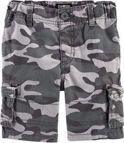 img 2 attached to 🩳 Kosh Toddler Cargo Shorts Cedar: Stylish and Durable Boys' Clothing