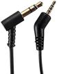 replacement extension audio cable headphones logo