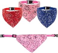 🐶 adjustable buckle congqueen bandana - triangle dog birthday bandana, washable collar scarf for small medium large puppies - bandanas for small & large dogs logo