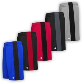 img 4 attached to Premium Active Athletic Performance Pockets Men's Clothing in Active