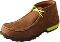 twisted boots driving distressed saddle men's shoes in loafers & slip-ons logo