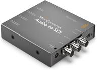 🔊 улучшите аудиопередачу с помощью преобразователя blackmagic design mini converter audio в sdi convmcauds логотип