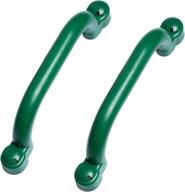 jungle gym safety handles – eco-friendly 🌿 grab bars in vibrant green for enhanced playground safety logo