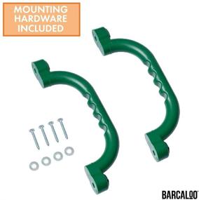 img 3 attached to Jungle Gym Safety Handles – Eco-friendly 🌿 Grab Bars in Vibrant Green for Enhanced Playground Safety