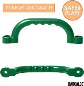 img 1 attached to Jungle Gym Safety Handles – Eco-friendly 🌿 Grab Bars in Vibrant Green for Enhanced Playground Safety