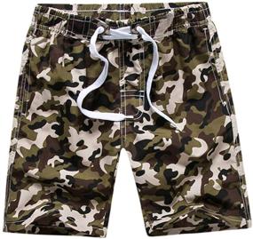 img 2 attached to Boys' Swimwear: Custom Tailored Pal Print Boardshorts