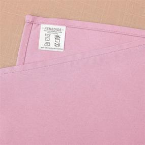 img 1 attached to Enhance Your Restaurant Experience with Remedios Oversized Polyester Napkins