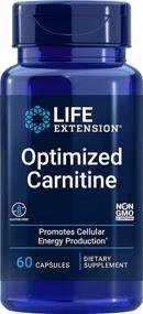 img 4 attached to 💙 Optimized Carnitine for Heart, Brain, and Exercise Recovery - Life Extension - Gluten-Free - Non-GMO - 60 Capsules