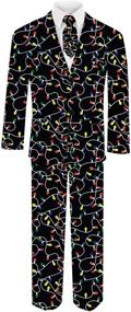 img 3 attached to 👔 Funnycokid Boys' Christmas Blazer Costumes: Trendy Dresswear in Suits & Sport Coats