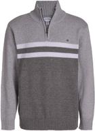 calvin klein pullover sweater heather logo