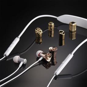 img 3 attached to 🎧 V-MODA Forza Metallo Беспроводные наушники в ухо - белый серебристый: Освобождая аудиофильскую свободу