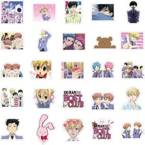 img 3 attached to Ouran High School Host Club Stickers: 50-Pack of Waterproof Vinyl Stickers for Laptop, Bumper, Water Bottles, and More!