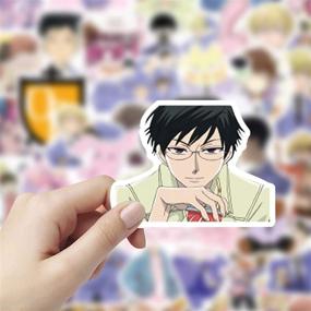 img 1 attached to Ouran High School Host Club Stickers: 50-Pack of Waterproof Vinyl Stickers for Laptop, Bumper, Water Bottles, and More!
