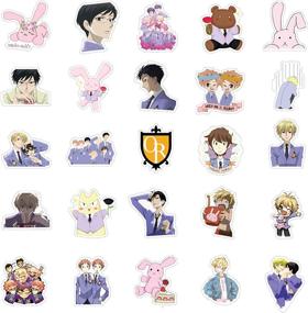 img 2 attached to Ouran High School Host Club Stickers: 50-Pack of Waterproof Vinyl Stickers for Laptop, Bumper, Water Bottles, and More!