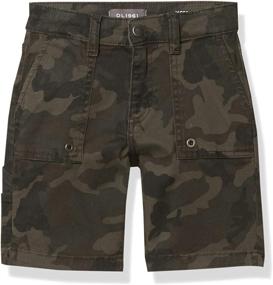 img 4 attached to DL1961 Jacob Toddler Chino Medallion Boys' Clothing ~ Shorts