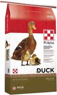 🦆 purina animal nutrition purina duck feed pellets 40 lb: improved formula for optimal duck health - 40lb logo