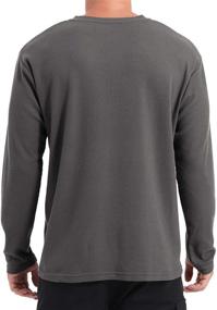 img 3 attached to 👕 QUALFORT Lightweight Classic Pullover Sweater: Timeless Style meets Superior Comfort