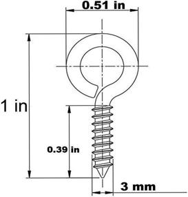 img 3 attached to WANBAO Small Screws Fasteners Hardware