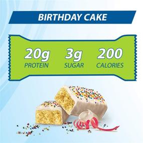 img 2 attached to 🎂 Pure Protein Bars - 12 Pack of Low Sugar, High Protein, Gluten Free Snacks for Energy Support - Birthday Cake Flavor