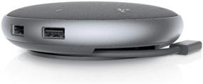 img 1 attached to 🔌 Dell MH3021 USB-C Multi-Port Adapter & Speakerphone: Revolutionizing Mobile Connectivity