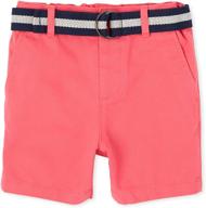 childrens place belted shorts desert boys' clothing via shorts logo