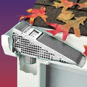 img 3 attached to The Gutter Guard Wedge: 2-Pack Solution to Eliminate Downspout Pipe Clogs from Leaves and Debris