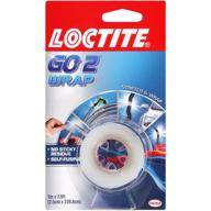 🔧 loctite go2 clear 1-inch repair wrap roll - 7.5-foot (1872161) logo