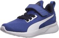 👟 puma runner velcro sneaker little boys' shoes: stylish and comfortable sneakers logo