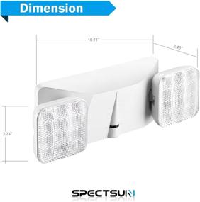 img 1 attached to SPECTSUN Emergency Adjustable Battery Fixture