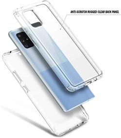 img 1 attached to E-Began Case Compatible For Samsung Galaxy A71 5G With [Built-In Screen Protector] (Not Fit A71 5G UW Verizon) Cell Phones & Accessories