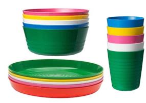 img 4 attached to 🌈 IKEA KALAS Colorful Children's Tumbler