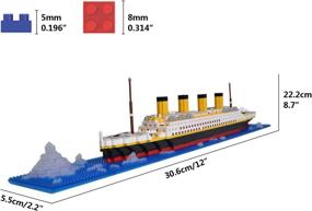 img 2 attached to 🚢 Titanic Education Building Kit for Teenagers