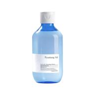 🌿 pyunkang yul очищающая вода с низким уровнем ph: гиалуроновая церамидная мицеллярная вода на натуральных ингредиентах для бережного удаления макияжа и успокоения кожи. логотип