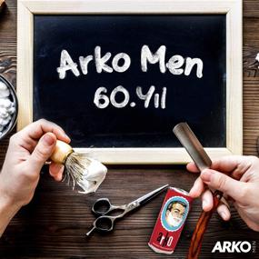 img 1 attached to 🪒 75 граммовый палочка для бритья Arko - Улучшите свой опыт бритья с нашим качественным продуктом