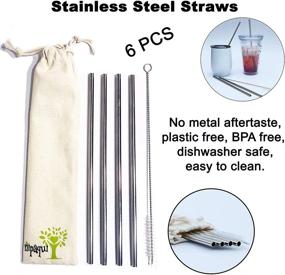 img 1 attached to 🌱 17-Piece Zero Waste Kit - Eco-Friendly Gift Set for Home & Kitchen with Sustainable Products for Reducing Waste. Includes Reusable Products, Food Storage Bags, Beeswax Wraps, Mesh Produce Bags, and Straws.