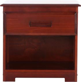 img 4 attached to Discovery World Furniture Nightstand Merlot