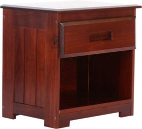img 2 attached to Discovery World Furniture Nightstand Merlot