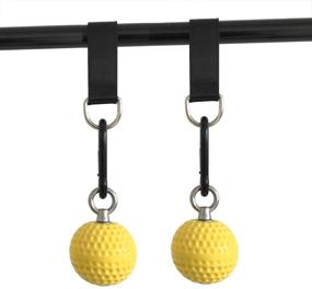 img 4 attached to 🧗 Enhance Your Climbing Strength with letsgood Climbing Pull Up Power Ball Hold Grips