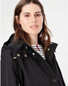 img 3 attached to Joules Womens Raincoat Light Pink Women's Clothing and Coats, Jackets & Vests