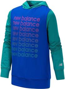 img 2 attached to Пуловер New Balance Thunder Аметист Детская Одежда