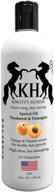 🍑 apricot oil detangler by knotty horse логотип