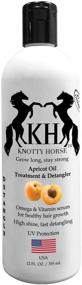 img 4 attached to 🍑 Apricot Oil Detangler by Knotty Horse