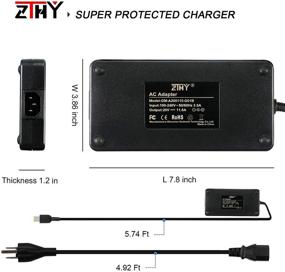 img 1 attached to 💡 Lenovo 230W Laptop Charger - Slim Tip AC Adapter for Ideapad, Legion, Thinkpad - High Power Supply - ZTHY