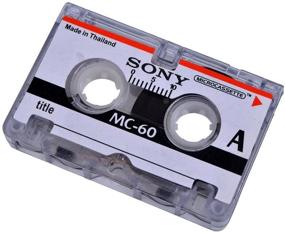 img 1 attached to 🎥 Sony MC-60 MC60 Microcassette Blank Cassette Tape Disc 60 min - Pack of 3 Tapes