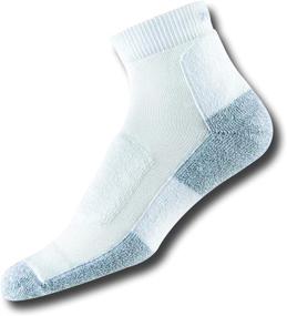 img 1 attached to Comfortable and Durable Thorlos 🧦 Women's Lwmxw Thin Cushion Walking Ankle Socks