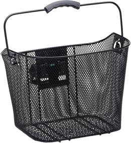 img 3 attached to 🚲 Schwinn Wire Basket - Quick Release, Black - Ideal for Bikes, Medium Size