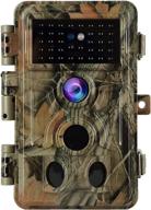 stealth camouflage game & wildlife trail camera – night vision 24mp 2304x1296p mp4 video – motion activated, waterproof farm & ranch field camera for outdoor deer hunting tracking & backyard surveillance logo