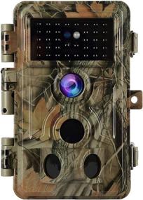 img 4 attached to Stealth Camouflage Game & Wildlife Trail Camera – Night Vision 24MP 2304x1296P MP4 Video – Motion Activated, Waterproof Farm & Ranch Field Camera for Outdoor Deer Hunting Tracking & Backyard Surveillance