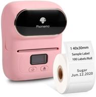 phomemo-m110 label printer- portable mini bluetooth thermal label maker apply to labeling logo